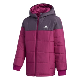 adidas Übergangsjacke mit Padding magentarot Mädchen